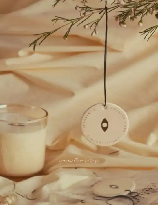 茉莉花香薰蜡烛