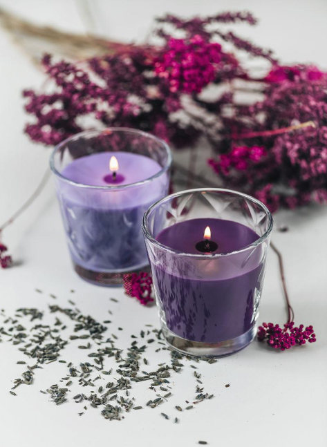 薰衣草香薰蜡烛